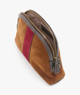 Trousse Twin Deluxe Cotto/Bordeaux - Beauty Case e Trousse da Viaggio Personalizzati | My Style Bags