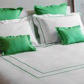 Parure Copripiumino Maiori: Set di Copripiumino e Federe Verde - Outlet Casa | My Style Bags