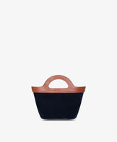 Borsa a mano Alma Velour Blu Navy - Blu Navy | My Style Bags