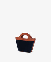 Borsa a mano Alma Velour Blu Navy - Blu Navy | My Style Bags