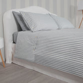 Parure Copripiumino Parma: Set di Copripiumino e Federe Grigio - Lenzuola, Copripiumini e Federe | My Style Bags