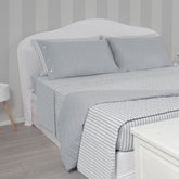 Coppia di Federe Piacenza Grigio - Lenzuola, Copripiumini e Federe | My Style Bags