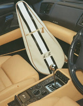 Porta Racchetta Tennis The Go-To Bianco e Nero - Nero | My Style Bags