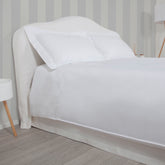 Coppia di Federe Roma Bianco - Lenzuola, Copripiumini e Federe | My Style Bags