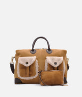 Borsone da viaggio Harvard Small X Simonetta Ravizza - Cognac | My Style Bags