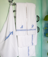 Coppia Asciugamani da Bagno Taviano Verde - Verde | My Style Bags