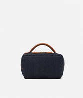 Beauty Case Berkeley Safari Denim Crudo x Candiani - Denim Scuro | My Style Bags