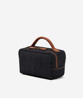 Beauty Case Berkeley Safari Denim Crudo x Candiani - Denim Scuro | My Style Bags
