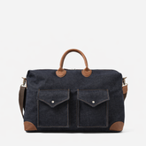 Borsone da viaggio Harvard Safari Denim Crudo x Candiani | My Style Bags