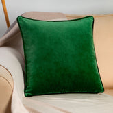 Cuscino Arredo in Velluto Verde Prato 50x50 - Accessori per il Decoro della Casa | My Style Bags
