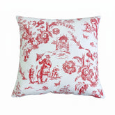 Cuscino Grande Toile Ciliegia x Fondazione Theodora - Accessori per il Decoro della Casa | My Style Bags