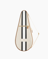 Porta Racchetta Tennis The Go-To Bianco e Nero - Nero | My Style Bags