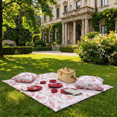 Telo Picnic Toile Ciliegia x Fondazione Theodora - Accessori per il Decoro della Casa | My Style Bags