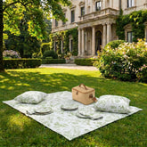 Telo Picnic Toile Verde x Fondazione Theodora - Accessori per il Decoro della Casa | My Style Bags