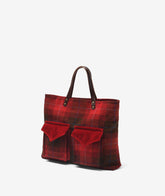 Borsa a Mano Safari Harris Tweed - Rosso - Nuova Collezione Borse a Mano | My Style Bags