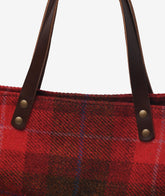 Borsa a Mano Safari Harris Tweed - Rosso - Nuova Collezione Borse a Mano | My Style Bags