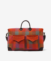 Borsone da Viaggio Harvard Safari Harris Tweed - Arancione | My Style Bags