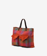 Borsa a Mano Safari Harris Tweed - Arancione - Nuova Collezione Borse a Mano | My Style Bags