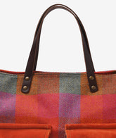 Borsa a Mano Safari Harris Tweed - Arancione - Nuova Collezione Borse a Mano | My Style Bags