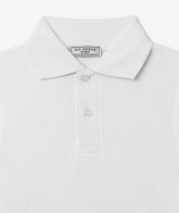 Polo Bianca Maniche Lunghe Bambino - Accessori da Viaggio Personalizzati per Bambini | My Style Bags