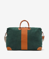 Borsone da Viaggio Harvard Stripe - Verde - Verde | My Style Bags