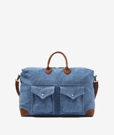 Borsone da viaggio Harvard Safari Blue Ranch Candiani Light - Nuova Collezione Borsoni | My Style Bags