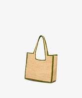 Borsa a Mano Amy Medium in Verde - Verde Paglia | My Style Bags
