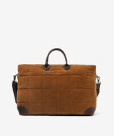 Borsone da Viaggio Harvard Velour - Large in Cammello - Valigie Personalizzate | My Style Bags