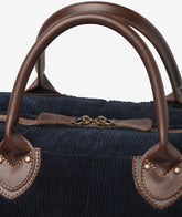 Borsone da Viaggio Harvard Velour - Large in Blu Notte - Valigie Personalizzate | My Style Bags