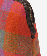 Trousse Large Harris Tweed - Arancione - Nuova Collezione Beauty Case | My Style Bags