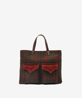 Borsa a Mano Safari Harris Tweed - Ambrato - Nuova Collezione Borse a Mano | My Style Bags