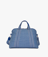 Borsone da Viaggio London Smart Macari in Blu Polvere - Nuova Collezione | My Style Bags