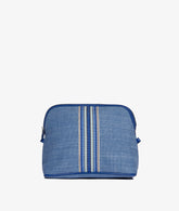 Trousse Large Macari in Blu Polvere - Nuova Collezione Beauty Case | My Style Bags