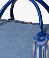 Borsone da viaggio Harvard Macari Blu Polvere - Nuova Collezione | My Style Bags