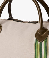 Borsone da viaggio Harvard Macari in Panamone Verde | My Style Bags