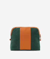 Trousse Stripe - Large in Verde - Nuova Collezione Beauty Case | My Style Bags