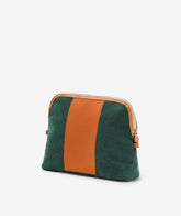 Trousse Stripe - Large in Verde - Nuova Collezione Beauty Case | My Style Bags