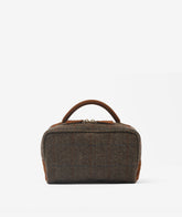 Beauty Case Tweed Deluxe - Cioccolato | My Style Bags