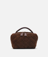 Beauty Case Berkeley Large Quilted Tabacco - Tabacco | My Style Bags