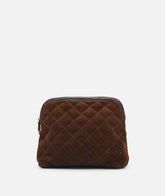 Trousse Aspen Large Quilted Tabacco | My Style Bags