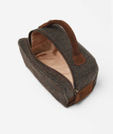 Beauty Case Tweed Deluxe - Cioccolato | My Style Bags