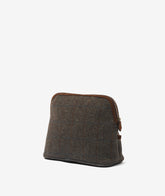 Trousse Large Tweed Deluxe - Cioccolato - Nuova Collezione Beauty Case | My Style Bags