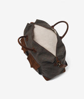 Borsone da Viaggio Harvard Safari Tweed Deluxe - Cioccolato | My Style Bags