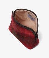 Trousse Large Harris Tweed - Rosso - Nuova Collezione Beauty Case | My Style Bags