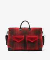 Borsone da Viaggio Harvard Safari Harris Tweed - Rosso | My Style Bags