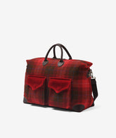 Borsone da Viaggio Harvard Safari Harris Tweed - Rosso | My Style Bags