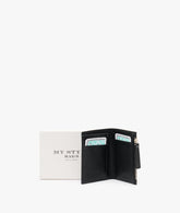 Porta Carta di Credito con Lampo - Nero | My Style Bags