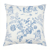Cuscino Grande Toile Azzurro x Fondazione Theodora - Accessori per il Decoro della Casa | My Style Bags