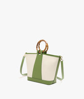 Borsa a mano Canvas Small Verde | My Style Bags