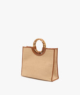 Borsa a mano Bamboo Large paglia - Paglia | My Style Bags